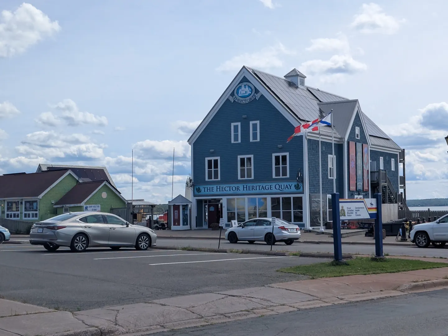 The Hector Heritage Quay building on the Pictou waterfront